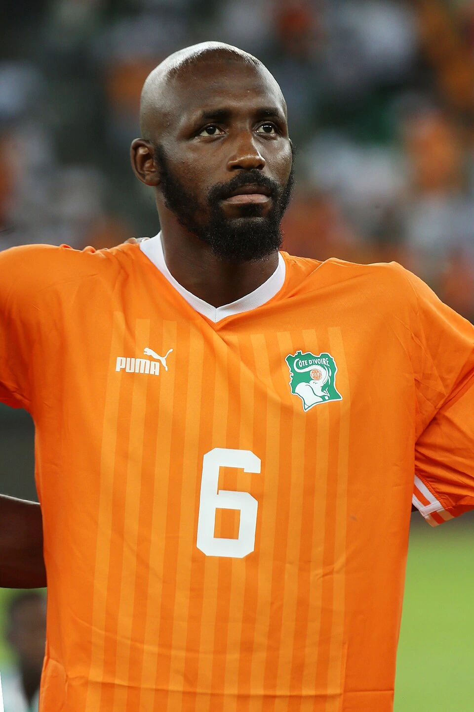 Seko Fofana in an Ivory Coast national team jersey